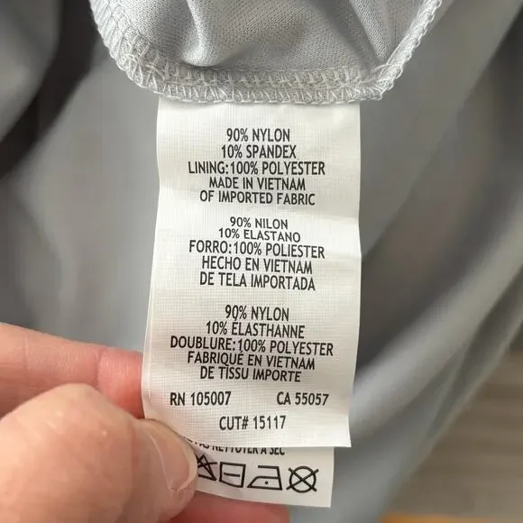 MARINA Silver Sequins & Lace Formal Maxi DressWeddingSZ 18W